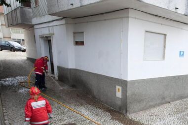 Mata genro a tiro em guerra de bens