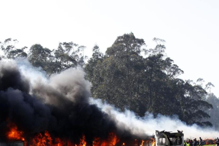 Simulacro acciona centenas de meios