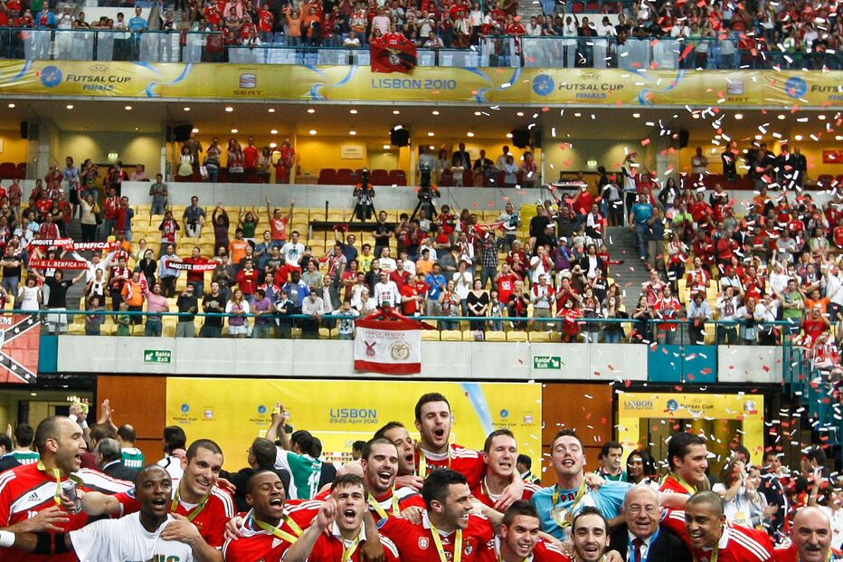 Benfica é campeão europeu de futsal