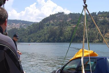 “Pensou que ia morrer afogada”