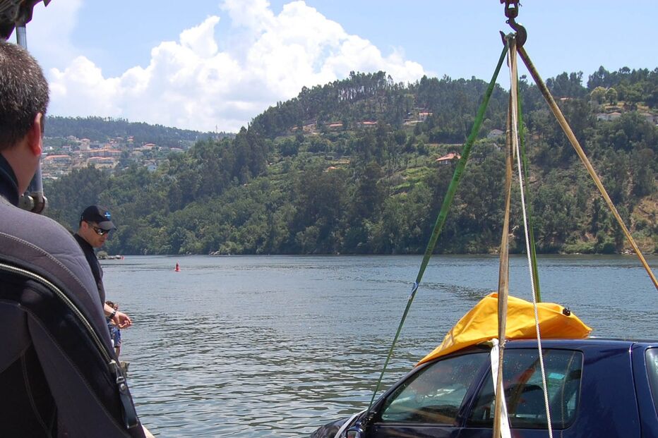 “Pensou que ia morrer afogada”