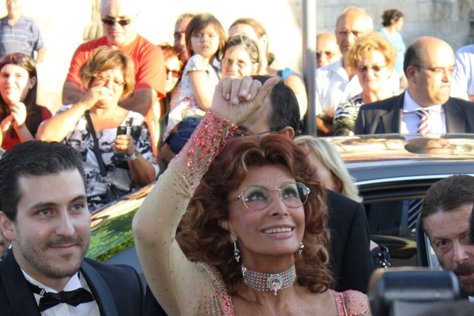 Lamego rendido a Sophia Loren