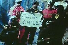 Mineiros recebidos em festa pelas famílias e equipas de socorro