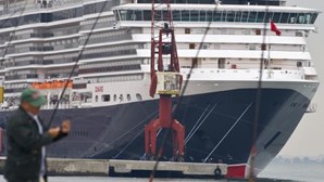 Navio 'Queen Elizabeth' está em Lisboa