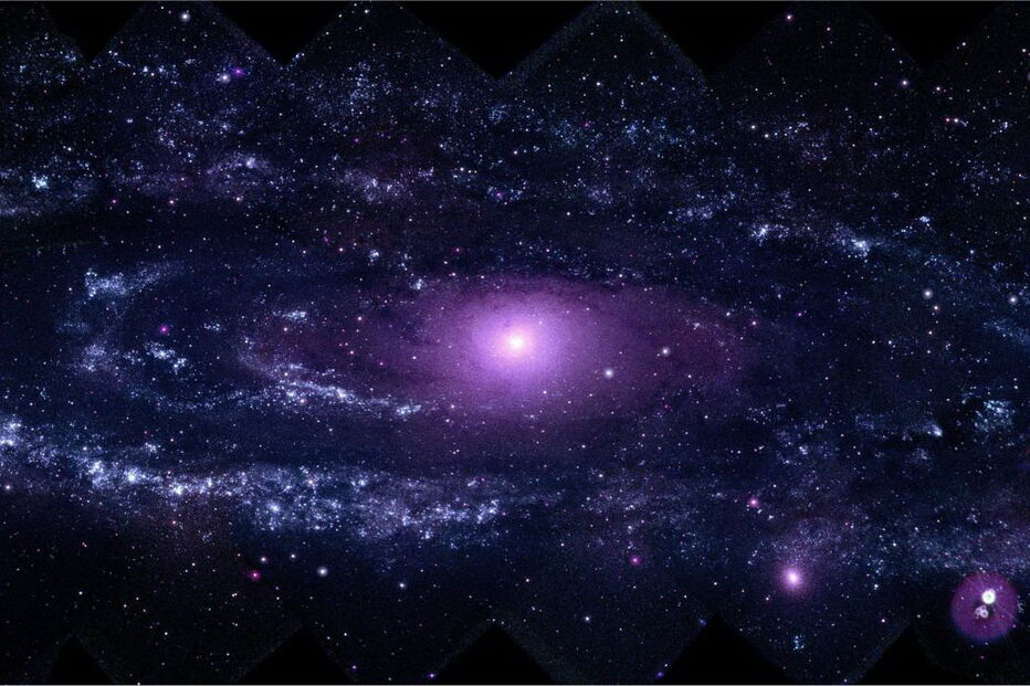 A Agência Espacial Norte-americana, NASA, divulgou a melhor imagem até hoje obtida da galáxia Andrómeda