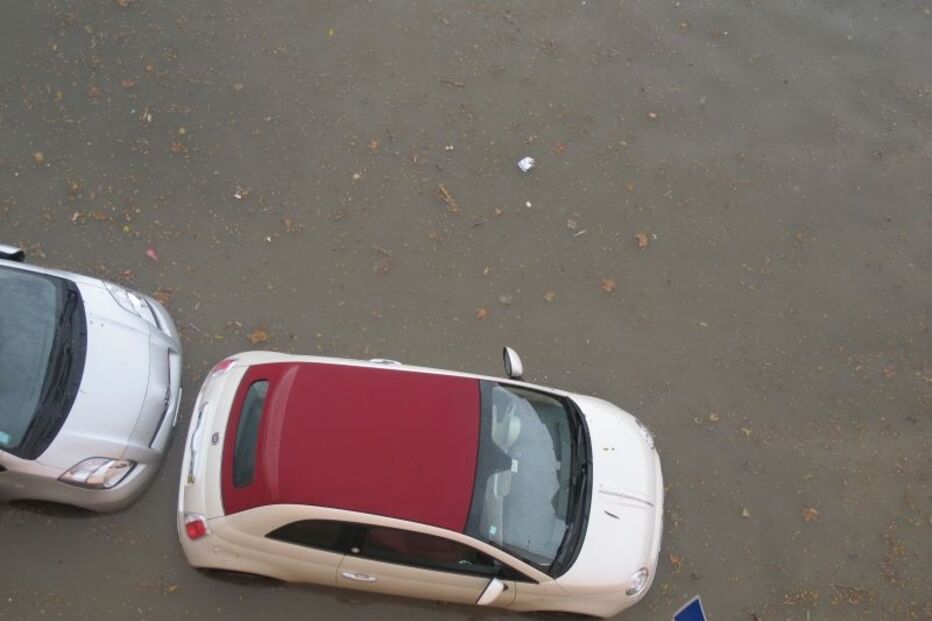 Chuva provoca caos na Baixa de Lisboa