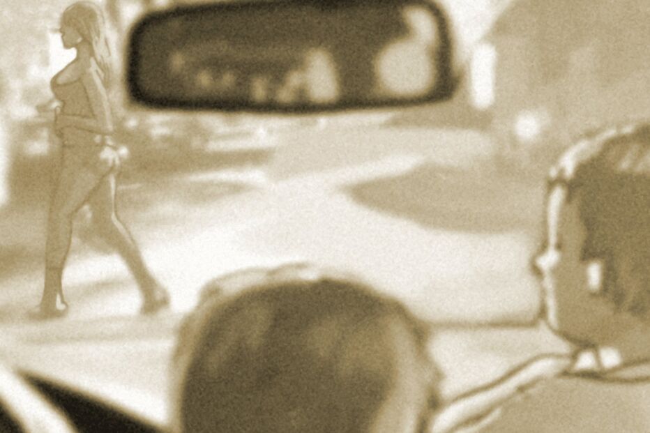 Prostituía-se à frente dos filhos