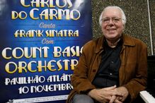 Carlos do Carmo ensaia canções de Frank Sinatra