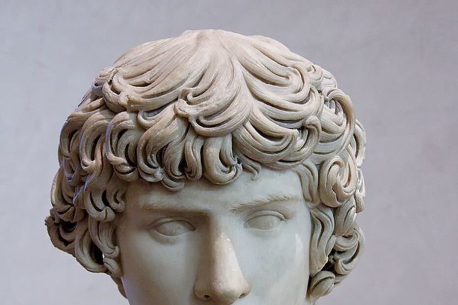 antínoo, imperador romando, Sotheby's, busto, leilão, nova iorque, arte