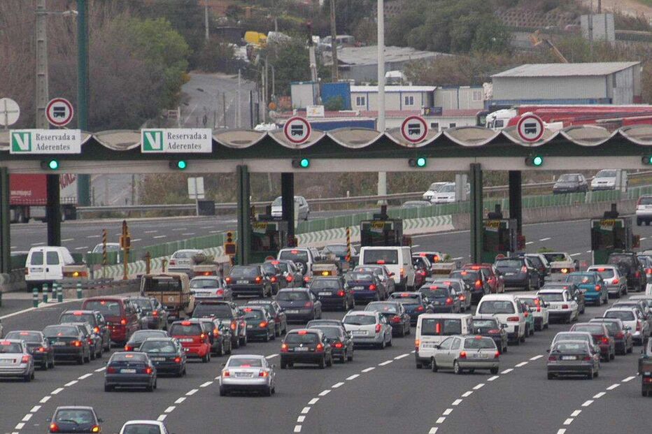 Subida de 2,3% nas portagens  