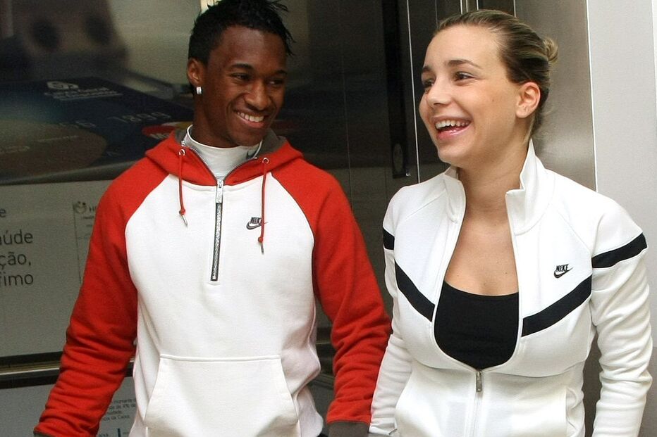 Luciana Abreu e Yannick Djaló