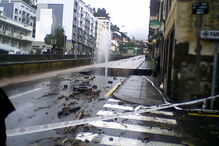 Descubra as diferenças entre o Funchal do dia do temporal e o de hoje