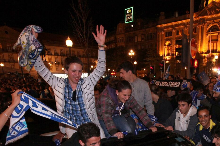 fc porto, benfica, festa, título