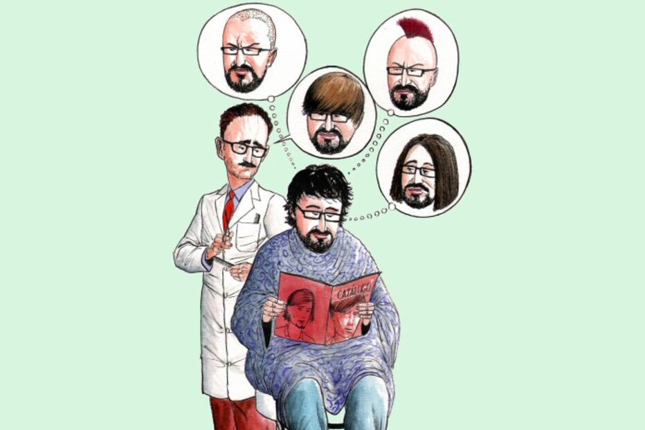 Rapei o cabelo (e a minha mulher não gostou)