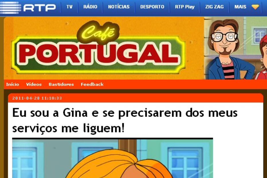 Café Portugal, Cinco para a meia noite, RTP2, programa, humor