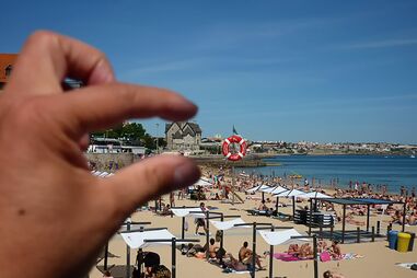 Praia da Conceição em Cascais