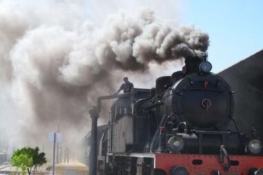 comboio, vapor, douro