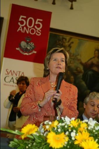 Vitória do centro-direita levou a que Maria José Nogueira Pinto passasse a provedora da Santa Casa Misericórdia de Lisboa em 2003