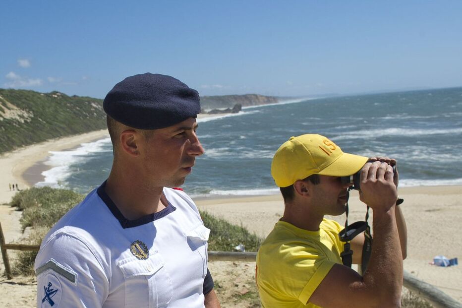 praias, vigilância, fuzileiros