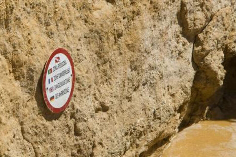 Arriba, Praia, Algarve, Peniche, Acidentes, Derrocada