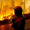 <![CDATA[ Voluntários de mota distribuem bebidas frescas aos bombeiros em Vila Real ]]>