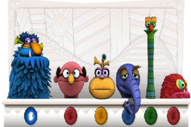 Google, Muppets, Jim Henson, homenagem, Marretas