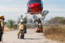 helicóptero, guarda, incêndios, queda, acidente, guarda