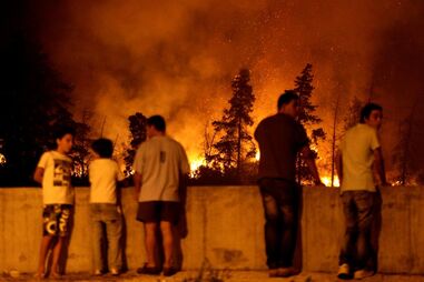 Incêndios ameaçaram habitações e moradores