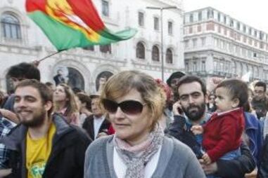 greve, rossio, parlamento, sindicatos