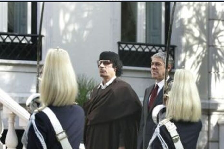 Cimeira trouxe Muammar Kadhafi a Portugal em 2007