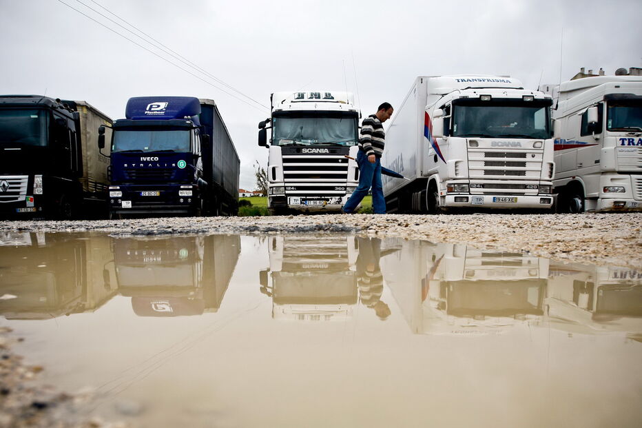 antram, camionistas, camiões