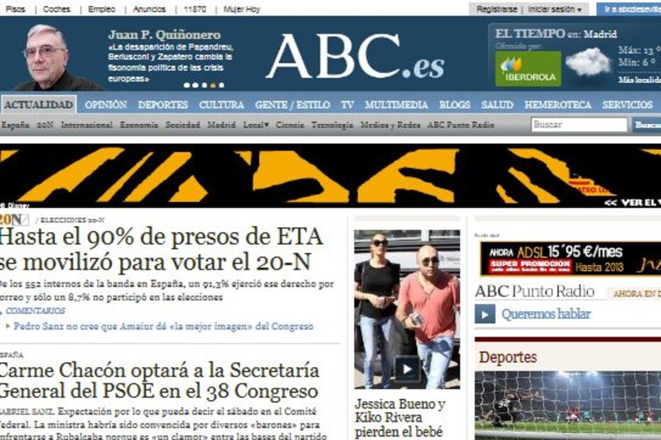 jornais, espanha, abc, bieito rubio, media