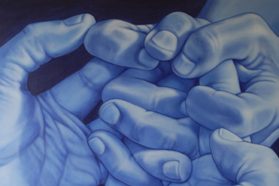 Cultura, Pintura, 'Aqui', Isabel Lhano, Centro de Memória de Vila Nova do Conde