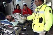 Emoção em resgate 'milagroso' de pescadores de Caxinas