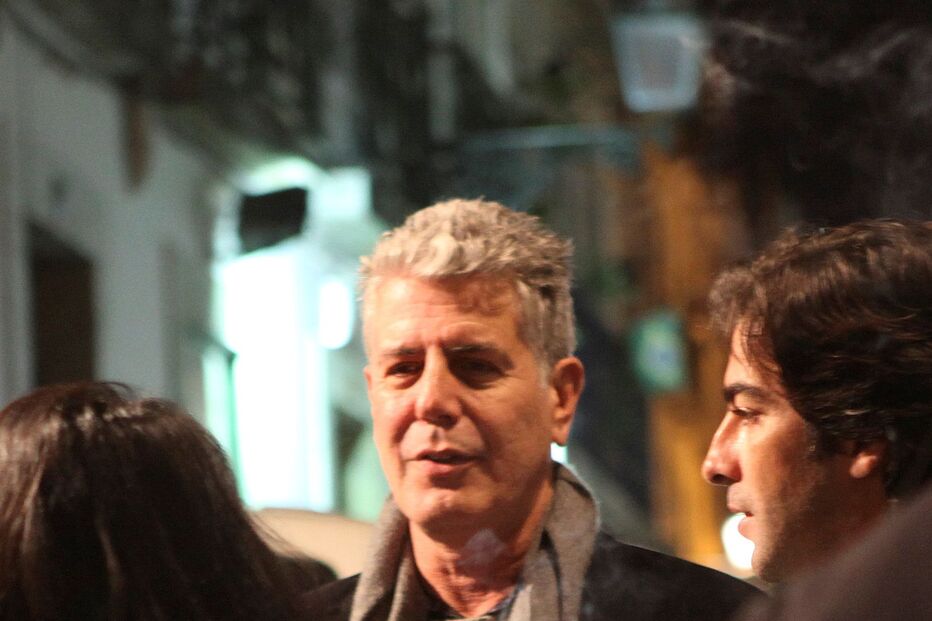 NO RESERVATIONS, CHEF, ANTHONY BOURDAIN, PROGRAMA, GRAVAÇÃO, BAIRRO ALTO, LISBOA