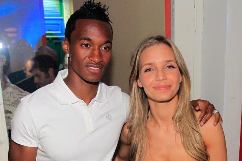 Luciana Abreu  e Yannick Djaló