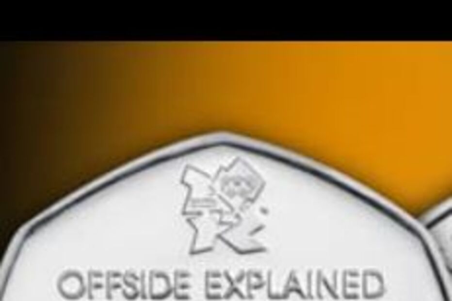 moeda, jogos olímpicos, desporto, londres, futebol, fora-de-jogo