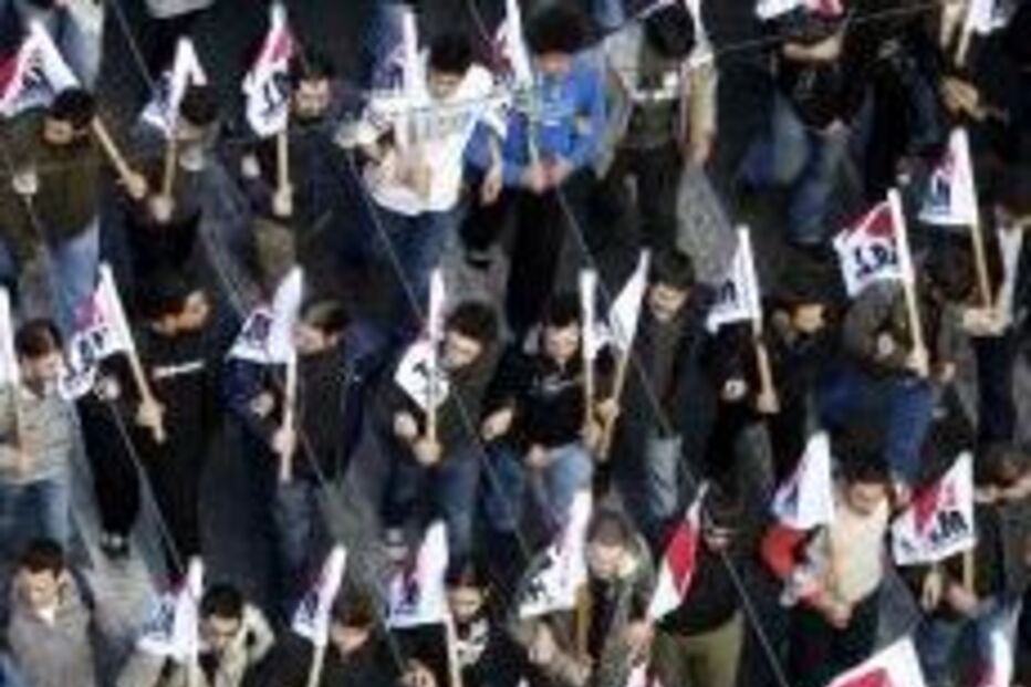 TROIKA, GRÉCIA, MOTIM, POLÍCIAS, AUSTERIDADE