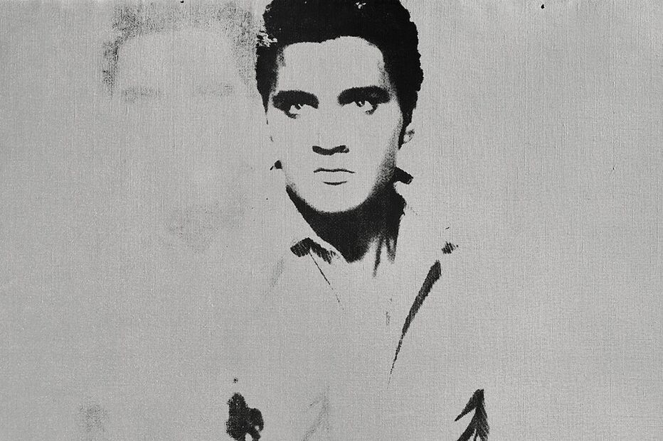 pop art, elvis presley, elvis, andy warhol, double elvis, sotheby's