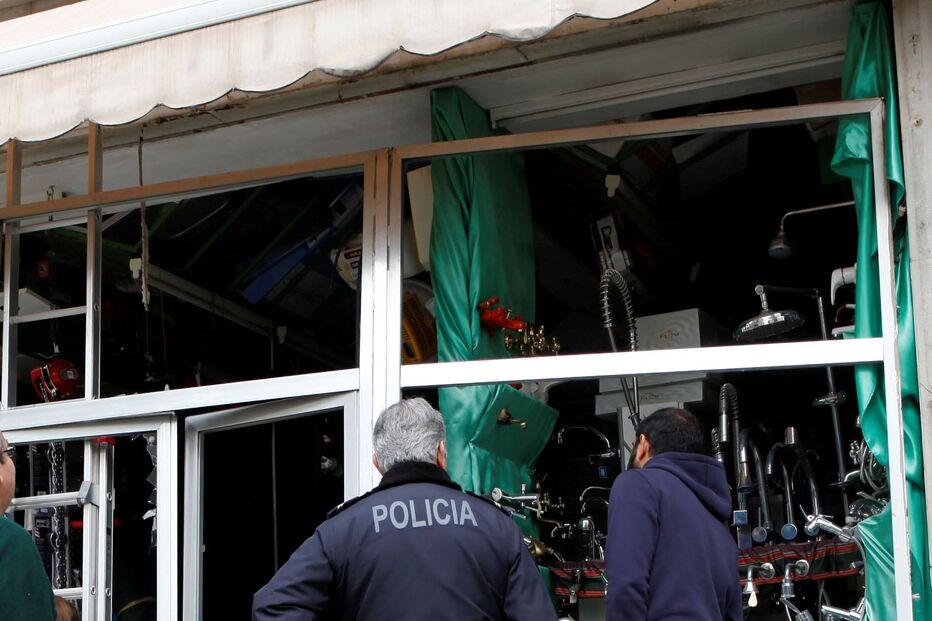 LISBOA, LOJA, EXPLOSÃO