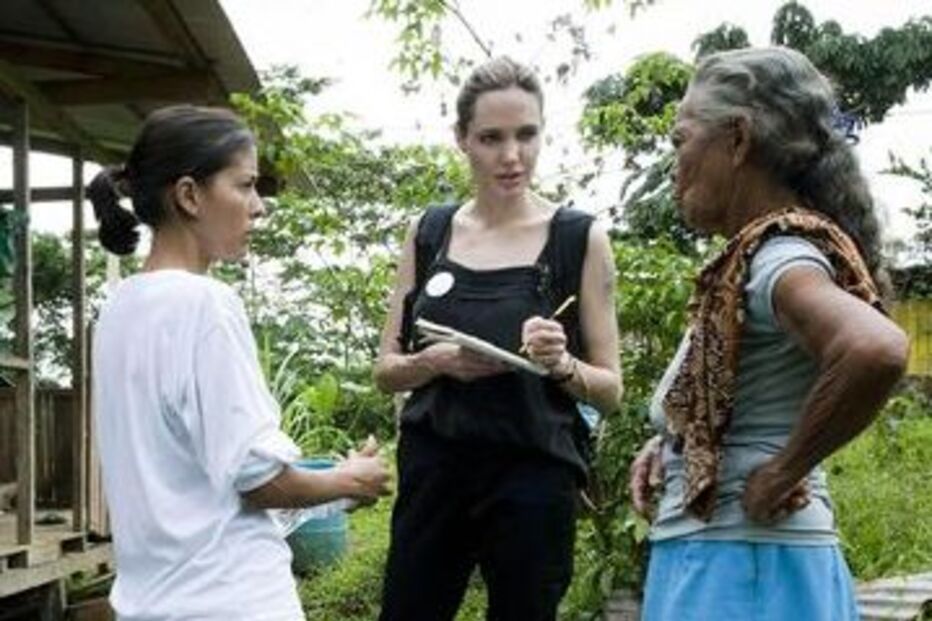 Angelina Jolie,refugiados, Guterres