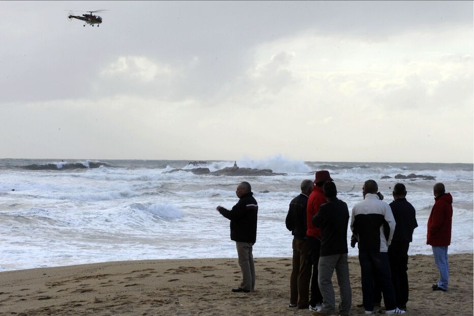 Rita, Celeste Loureiro, tragédia, praia da Memória, Lavra, buscas, Protecção Civil, Autoridade Marítima, Força Aérea