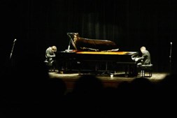 Foram frequentes as suas colaborações com outros pianistas nacionais. Em Janeiro de 2004 tocou com Mário Laginha no Centro Olga Cadaval