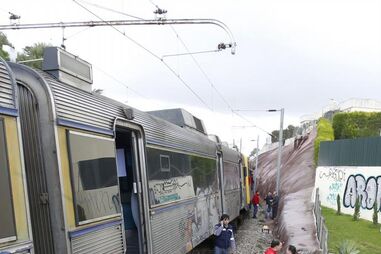 CP, Comboios, Choque de comboios, Cais do Sodré, Cascais, Caxias, Paço de Arcos, Ferroviário, Circulação ferroviária, Refer