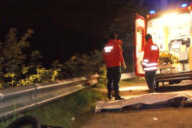 ACIDENTE, MOTOCICLISTAS, MORTE, PAREDES, FESTA, ALCOBAÇA