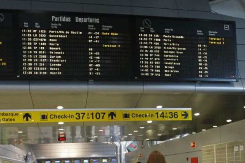 Aeroporto, Lisboa, Greve, Tap