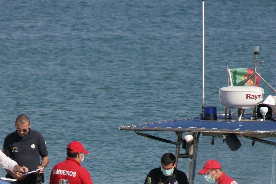 mergulhador, corpo, peniche, óbito, morte