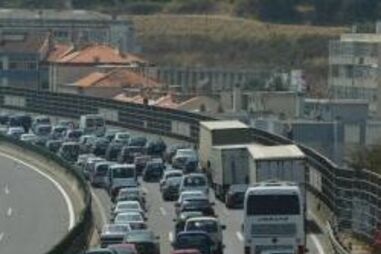 bobadela, trânsito, A1, bombeiros, incêndio