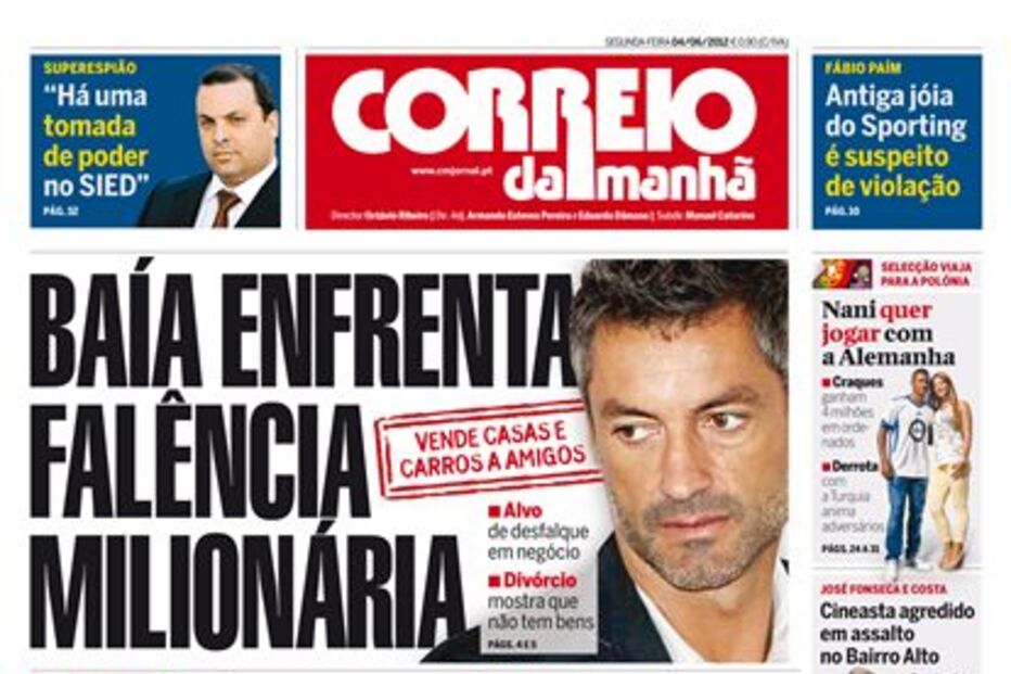 Vítor Baía, Narana Coissoró, FC Porto, Vox Pop, Falência