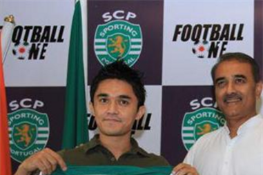 Sporting, Chhetri, Benfica, FC Porto, Marketing, Índia, Bollywood, Freddy Adu, Sunil Chhetri